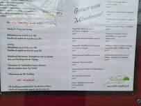 Menu / carte de Seeblick Magdeburg à Magdeburg