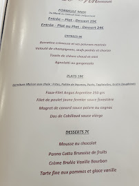 Restaurant Le BoVincennes - Steakhouse Vincennes à Vincennes - menu / carte