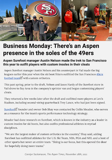 Shoe Store «Surefoot - Vail Ski Boot Shop», reviews and photos, 278 Hanson Ranch Rd, Vail, CO 81657, USA