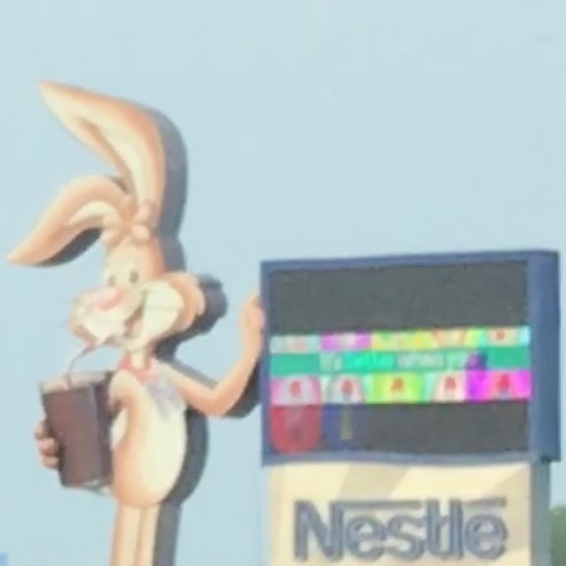 Nesquik Sign By Samuel Horine