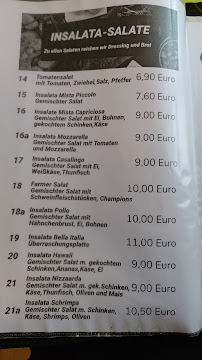 Restaurant Avanti à Wolgast menu