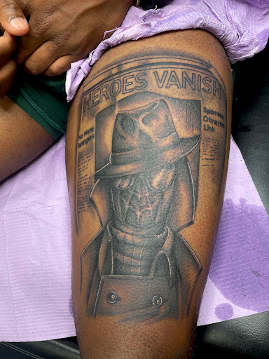 Explore labyrinth movie tattoo ideas, creative tattoo ideas in Meridian, available at Creative Pain Tattoo Studio