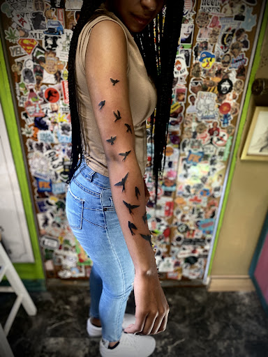 Explore tattoo family tree ideas, creative tattoo ideas in Saint Joseph, available at The Tat Shack