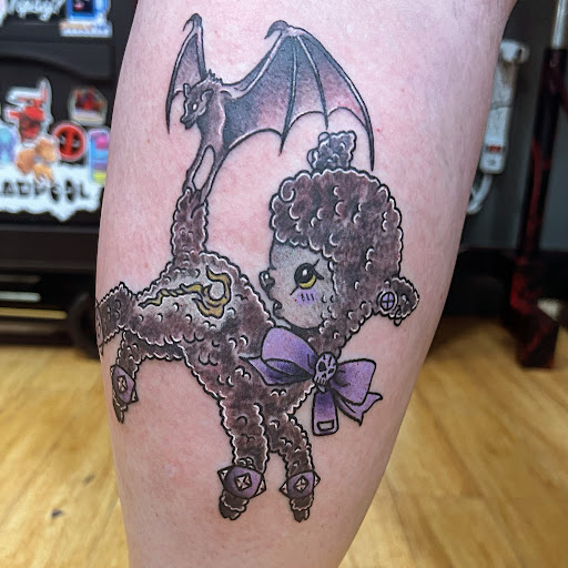 Explore lupus tattoo ideas, creative tattoo ideas in Cedar Falls, available at Tales Untold Tattoos
