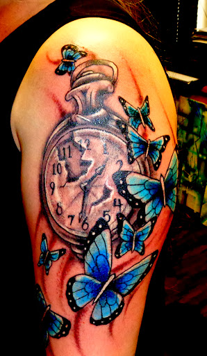 Explore thumb print tattoo ideas, creative tattoo ideas in Richmond, available at Art Period llc Tattoos and Artwork by Leigh Odom