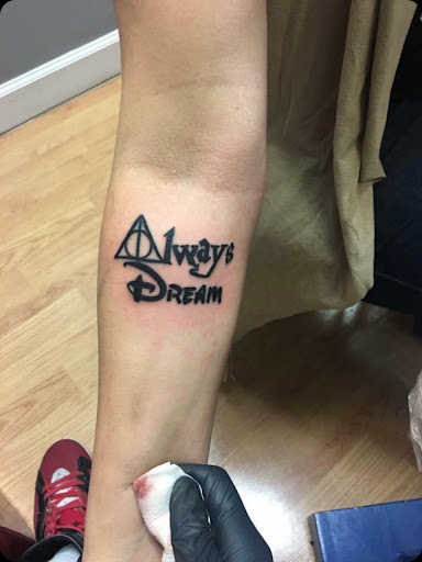 Explore tattoo ideas behind the ear tattoos, creative tattoo ideas in Goose Creek, available at Red Kirin Tattoo