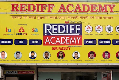 Rediff Academy – Bank | IBPS/SBI Bank PO | SSC coaching in Karnal | HSSC | HTET, Police | CET Coaching in Karnal | Adda 247