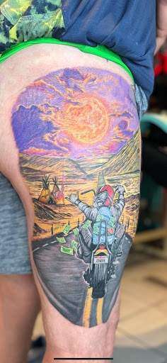 Explore phoenix tattoo ideas for guys, creative tattoo ideas in Brandon, available at Pinup Tattoo Studio