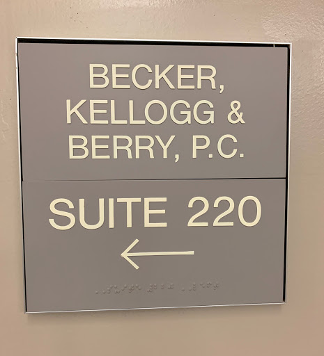 Attorney «Becker, Kellogg & Berry, P.C.», reviews and photos