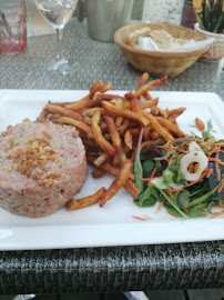 Steak tartare du Restaurant français Restaurant Bar Le Vol à Voile à Fayence - n°4