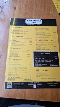 Restaurant créole Black Temple Food | Restaurant Rennes - Livraison et à emporter à Rennes (le menu)