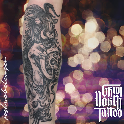 Explore dia de los muertos tattoo ideas, creative tattoo ideas in Portsmouth, available at Grim North Tattoo and Piercing