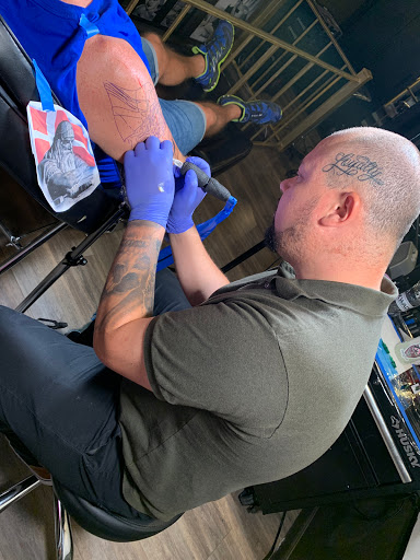 Explore mom & son tattoo ideas, creative tattoo ideas in Miami Beach, available at Salvation Tattoo Lounge