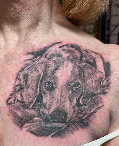 Explore fortnite tattoo ideas, creative tattoo ideas in Warner Robins, available at Untold Pain Tattoo Studio