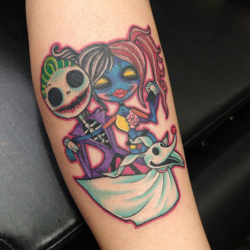 Explore behind ear tattoo ideas, creative tattoo ideas in Abilene, available at A Tattoo Experience by Spaz