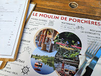 Menu du La Guinguette du Moulin de Porchères à Porchères