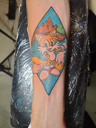 Find cute bear tattoo ideas for your next unique tattoo in Meadville at Lucky Lucys Tattoo and Art Studio