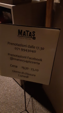 Matas 54 à Ancona menu