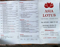 Asia Lotus à Waldenbuch carte