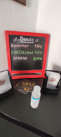 Microbrasserie Birrificio Artigianale Horo à Sedilo (la carte)