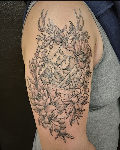 Explore mickey mouse tattoo ideas, creative tattoo ideas in Great Falls, available at Sparrows and Arrows Tattoo