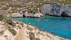 Zdjęcie Porto Limnionas Beach częściowo zrewitalizowany obszar