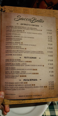 Carte du Un Sacco Bello à Milan