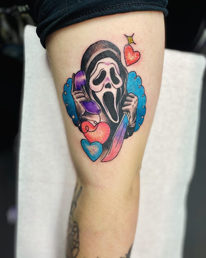 Explore family matching tattoos ideas, creative tattoo ideas in Lake City, available at Crooked Spines Tattoo Studio