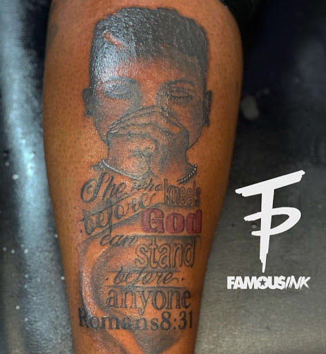 Explore hunting tattoos ideas, creative tattoo ideas in Hammond, available at Famous Ink, Inc.