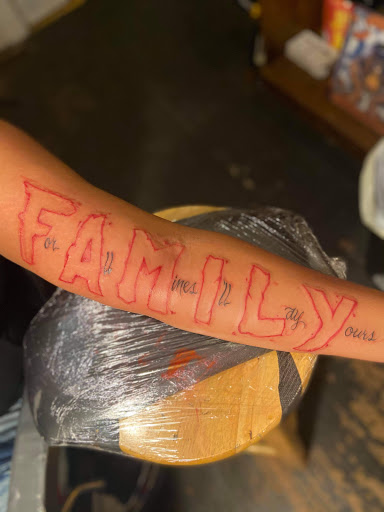 Explore jason name tattoo ideas, creative tattoo ideas in Roanoke, available at RailYard INK