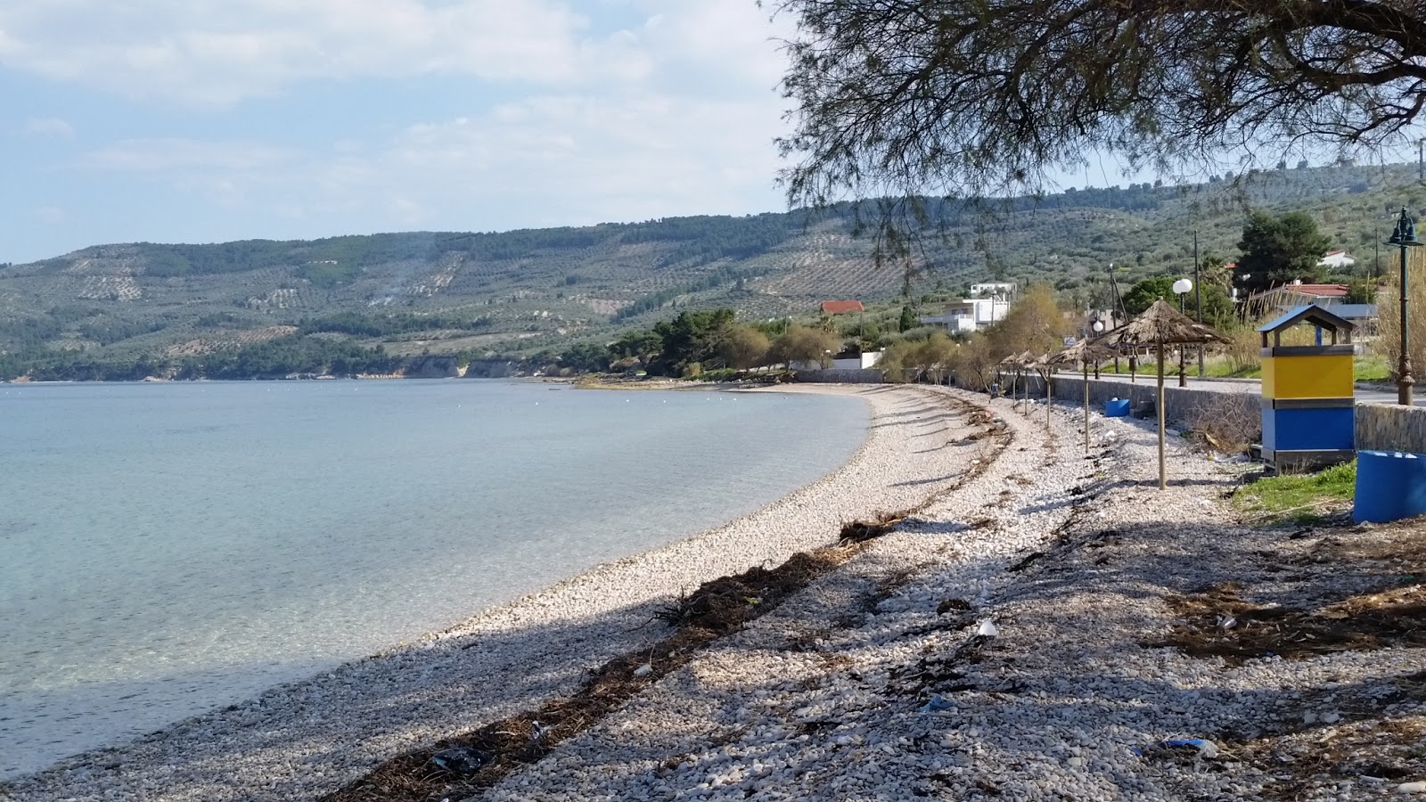 Foto von Theologos Beach - beliebter Ort unter Entspannungskennern