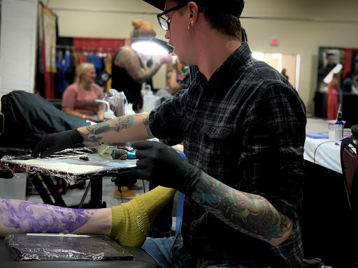 Explore road trip tattoo ideas, creative tattoo ideas in Springfield, available at Triumph Tattoo