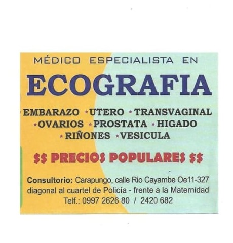 Opiniones de Ecografía en Quito - Médico