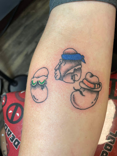 Explore deer hunting tattoo ideas, creative tattoo ideas in Athens, available at United Ink Tattoos and Body Piercings