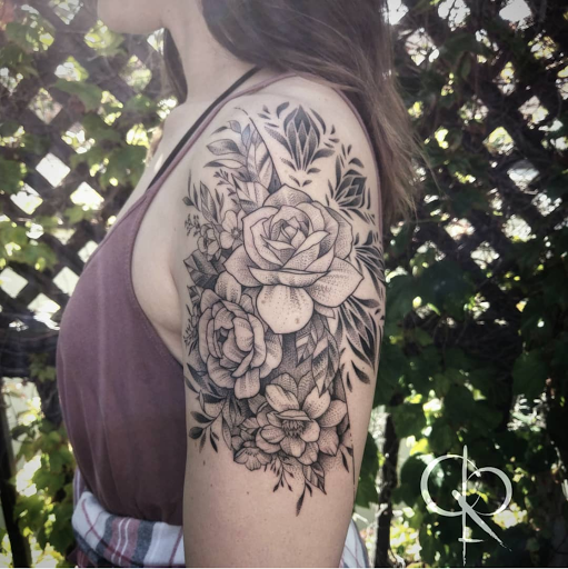 Explore mary tattoo ideas, creative tattoo ideas in Laguna Beach, available at Cast of Crowns Art Collective