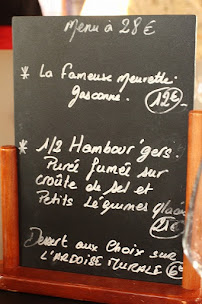 Auberge Des Bouviers à Lectoure menu