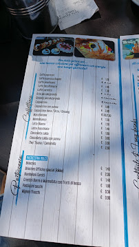 Café Officina del Gusto à Misano Adriatico (la carte)