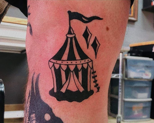 Explore pool tattoo ideas, creative tattoo ideas in Yakima, available at Wallflower Body Piercing & Crazy Ink Tattoo