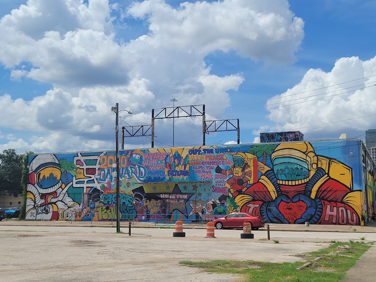 Houston Legendary Graffiti Building