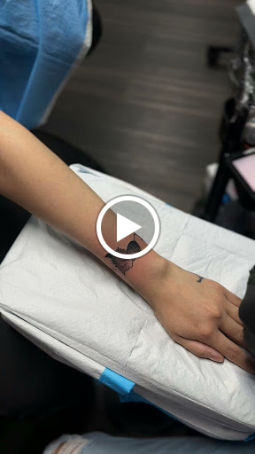 Explore cross cover up tattoo ideas, creative tattoo ideas in Corona, available at Crop Circles Tattoo Studio