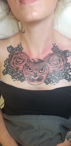 Explore st michael the archangel tattoos ideas, creative tattoo ideas in Ocala, available at Black Lotus Tattoo & Art Gallery Inc