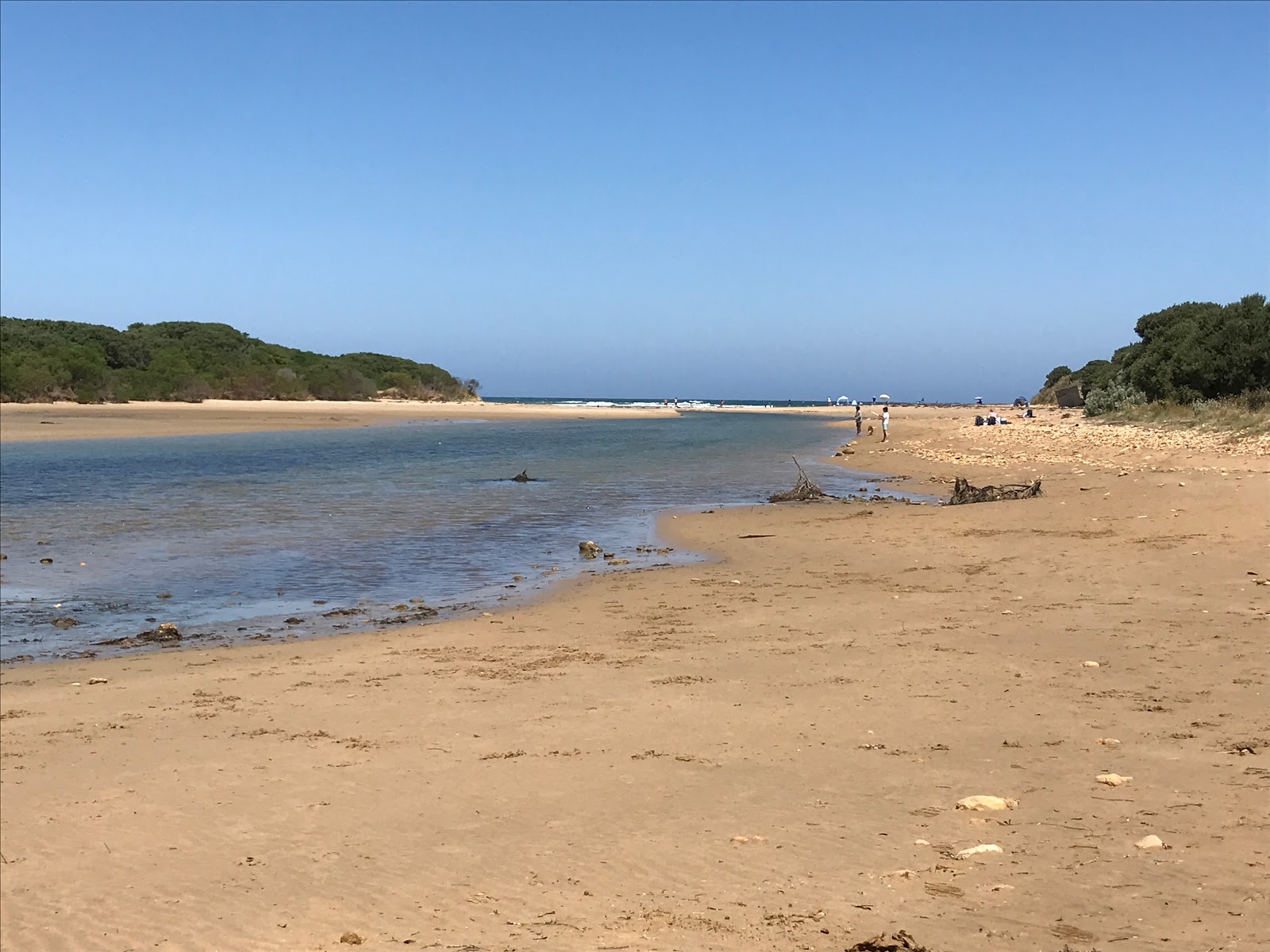 Fotografie cu Breamlea Beach cu drept și lung