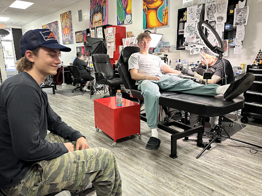 Explore male nurse tattoo ideas, creative tattoo ideas in Peoria, available at Top Rocker Tattoo