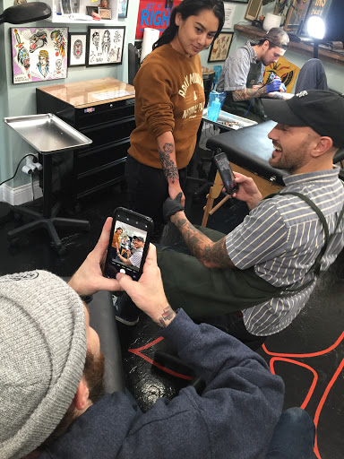 Explore flower tattoo ideas for guys, creative tattoo ideas in Saint Paul, available at Grand Avenue Tattoo