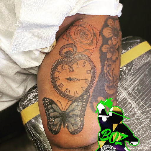 Explore morse code tattoo ideas, creative tattoo ideas in Waldorf, available at Hypnotique Ink