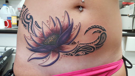 Explore lightning tattoo ideas, creative tattoo ideas in Hilo, available at Pacific Island Ink