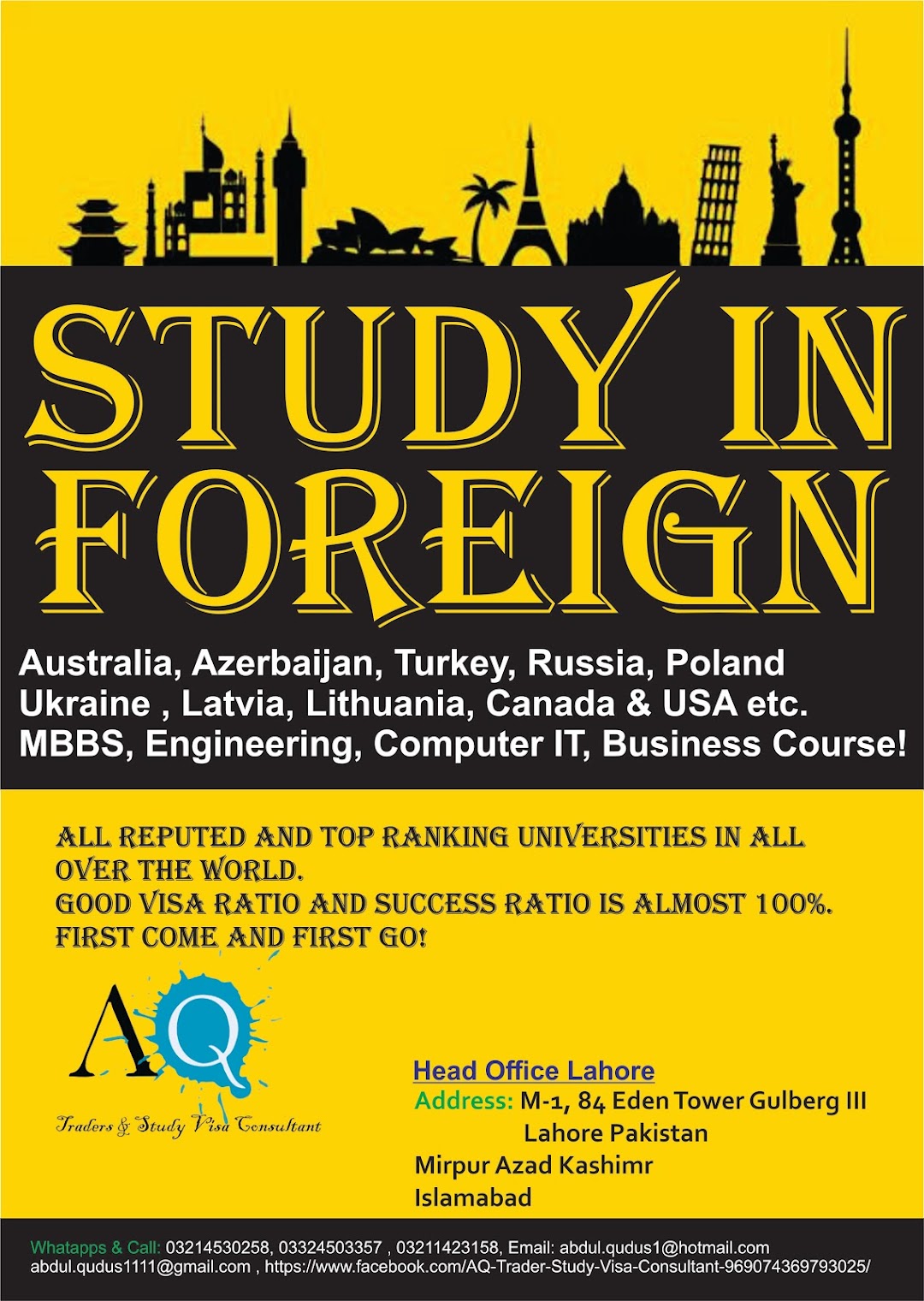 AQ Traders & Study Visa Consultant