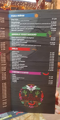 El Mosquito à Nettuno carte