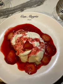Panna cotta du Restaurant méditerranéen Can Alegria Paris - n°3
