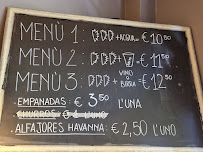 Menu / carte de Chimi Churri Empanadas Argentinas à Casalecchio di Reno
